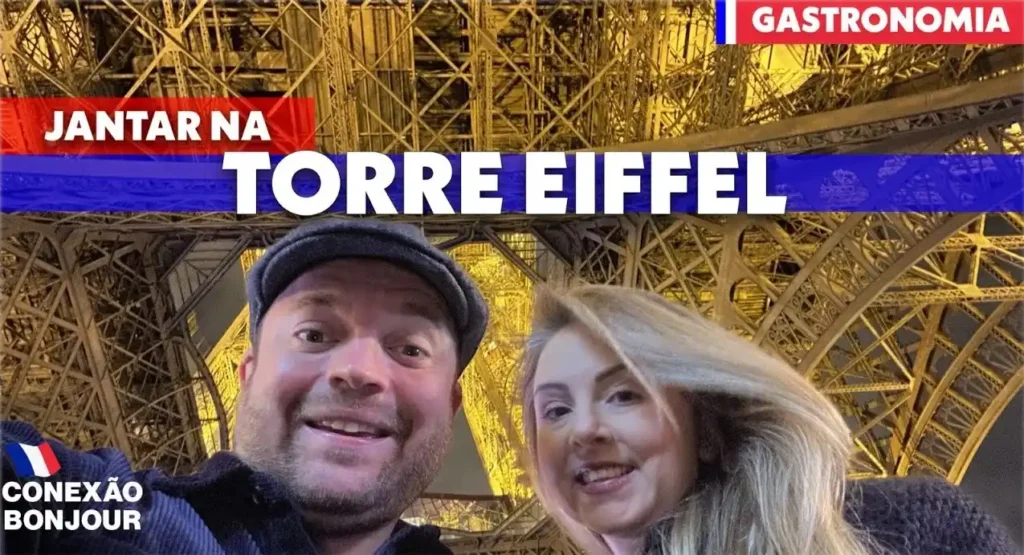 Jantar na Torre Eiffel