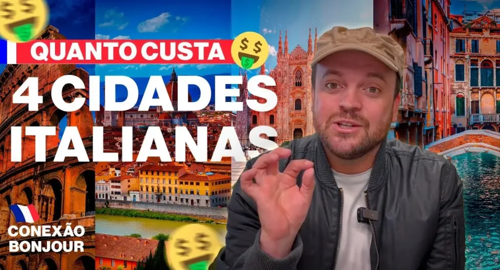 Quanto custa viajar para a Italia