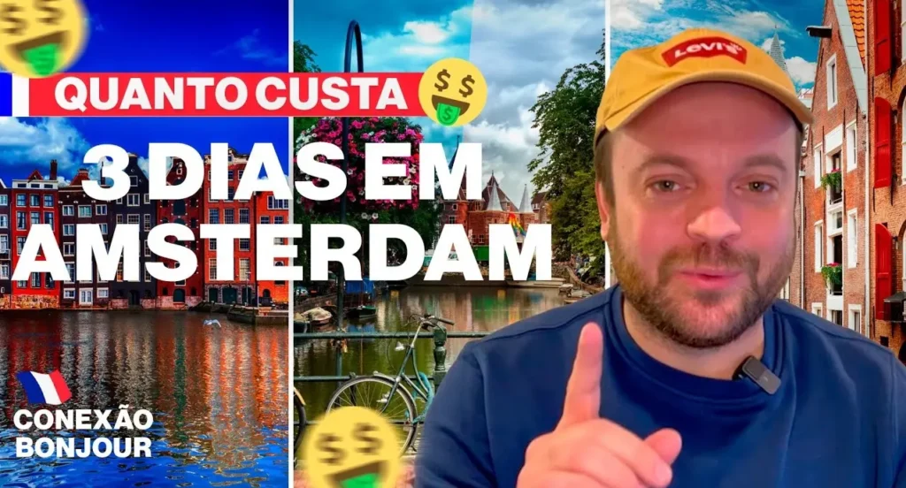 quanto custa viajar para Amsterdam