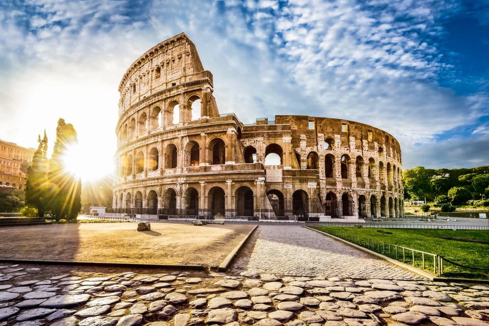 Coliseo, em Roma, na Itália.