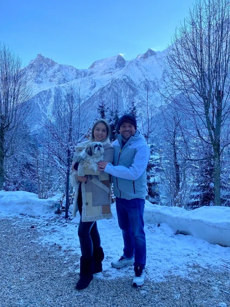Conexão Bonjour nos Alpes Franceses.