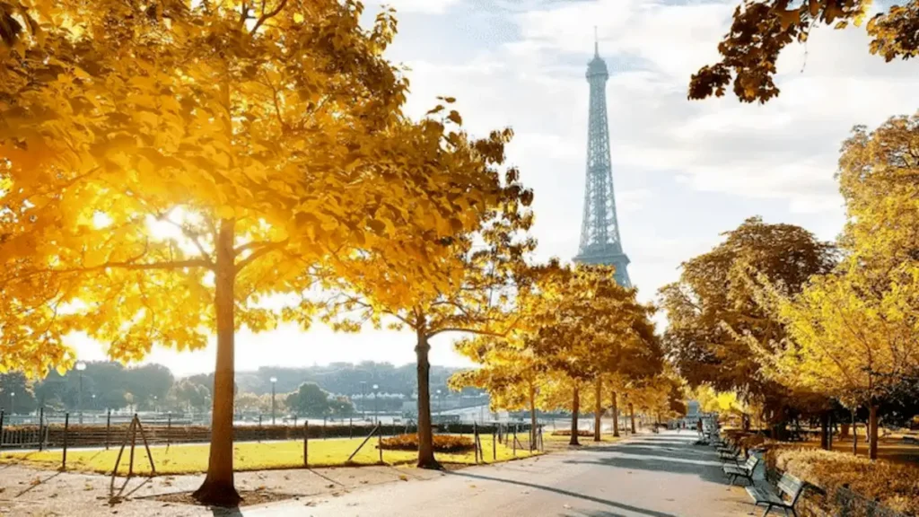 Outono em Paris.