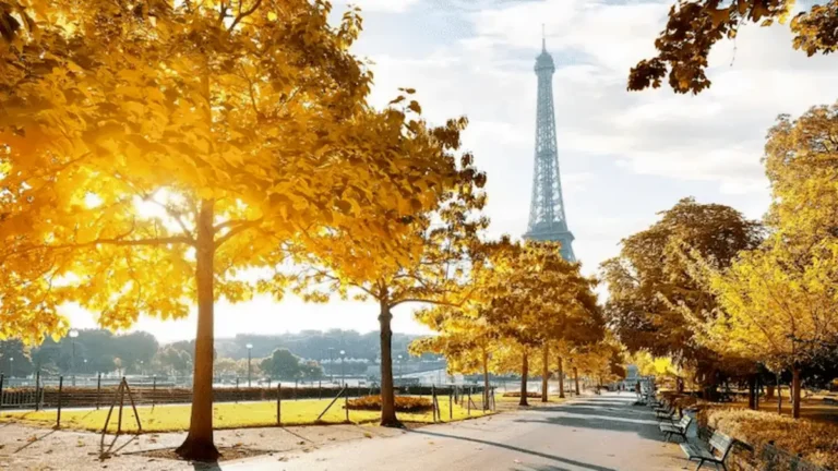 Outono em Paris.