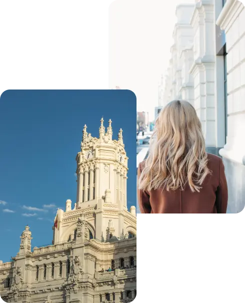 Fotos de pontos turísticos da Espanha.